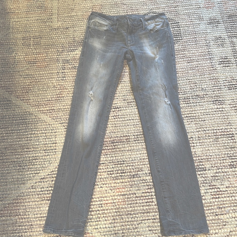 Slim Boyfriend Mavi Jeans- Great condition!  Light to mid grey, Size 26!
